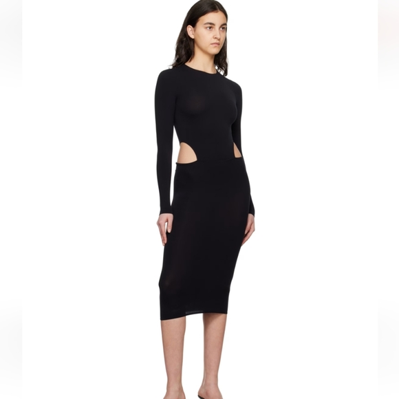 🆕️ Brand new Amina Muaddi x Wolford Cut out mini Dress - Picture 4 of 4